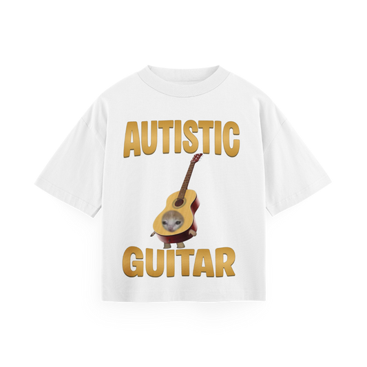 Autistic Guitar - Oversized Tee